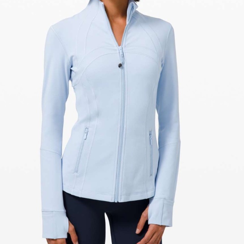 lululemon athletica Define Jacket - blue linen (worn only once )